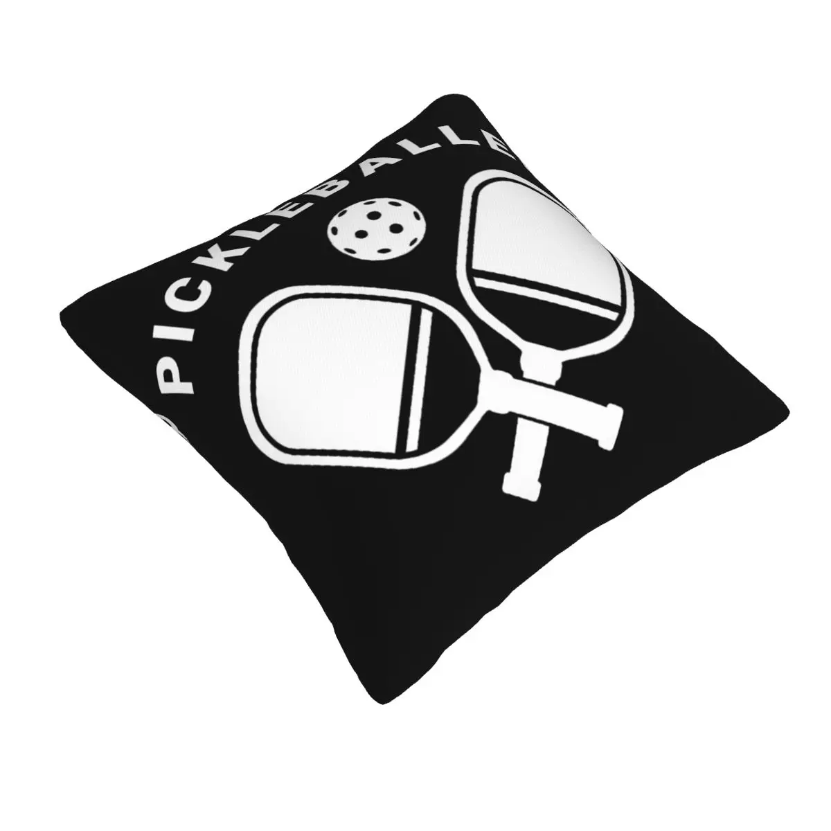 Fun Pickleball Apparel Pickleballer Square Pillowcase Pillow Cover Cushion Zip Decorative Throw Pillow for Home Living Room