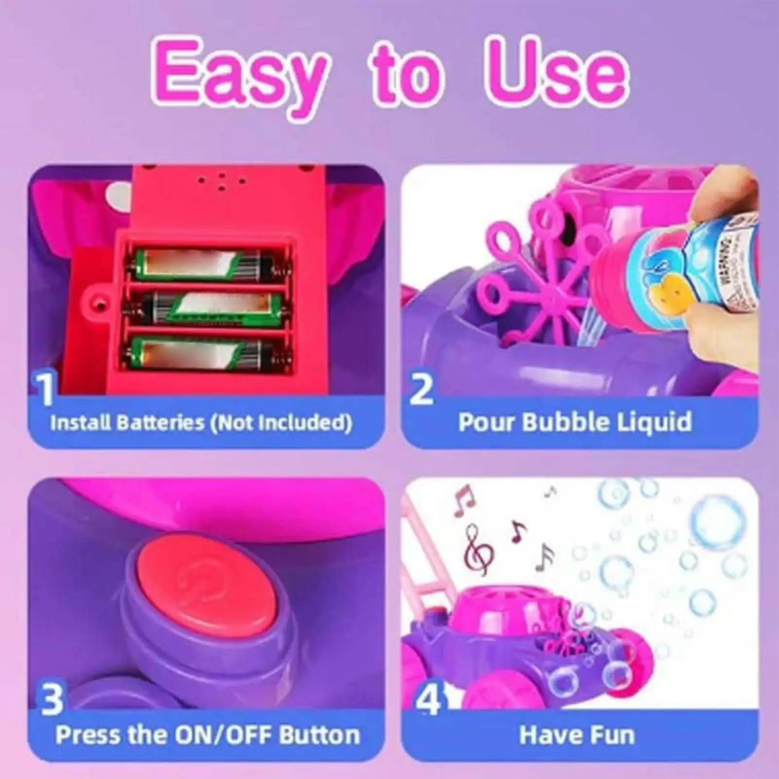 Grasmaaier Bubble Machine Fantasiespel Party Favor Achtertuin Spel Bubble Machine Voor Kinderen Voor Kleuters Kinderen Jongens Meisjes