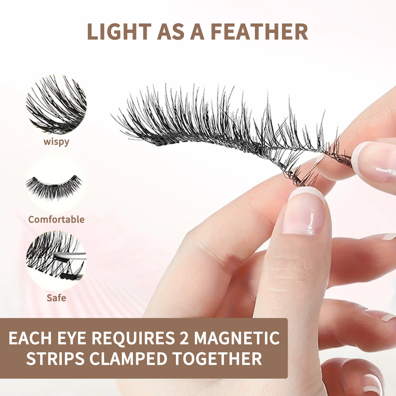 ขนตาแม่เหล็ก Honey Eyelash Qua - Eyelash Extension Full Set บทวิจารณ์และราคา