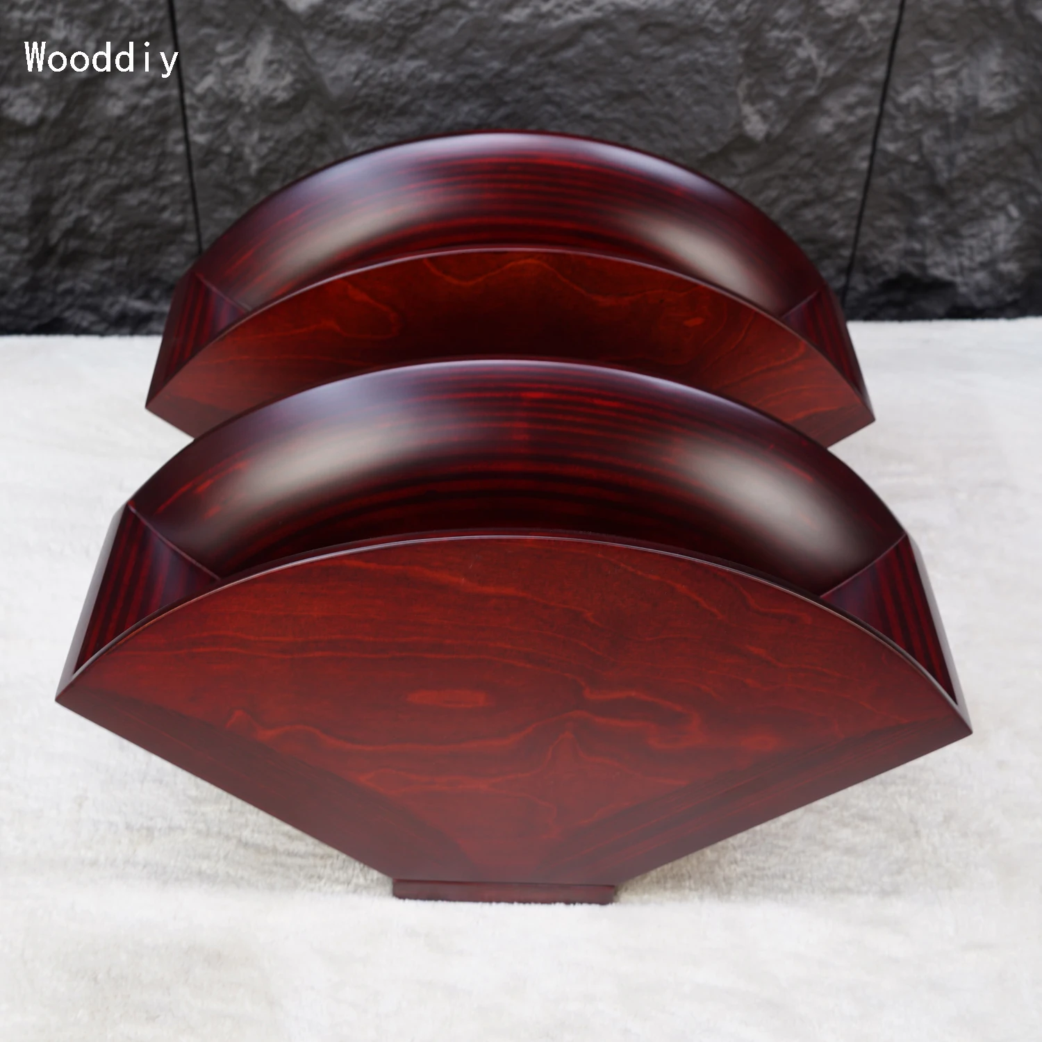 Wooddiy 1 Inch Throat Wooden Horn One Pair Arai Yuichi A-480FL