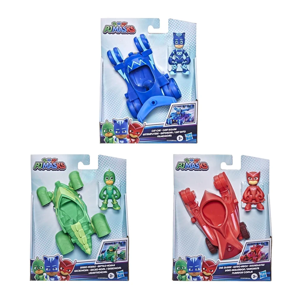 

PJ Masks Connor Greg Amaya Action Figure Hero Vehicle Owl Glider Mobile CatCar Preschool Toy Animation Limited Collectible Model