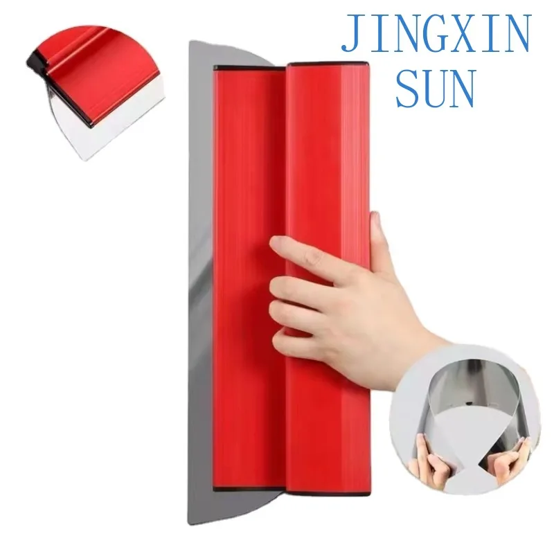 Net Red Scraping Putty Tool Leveling Batch Ash Scraper Scraper Leveling Stainless Steel Wall Plastering Knife