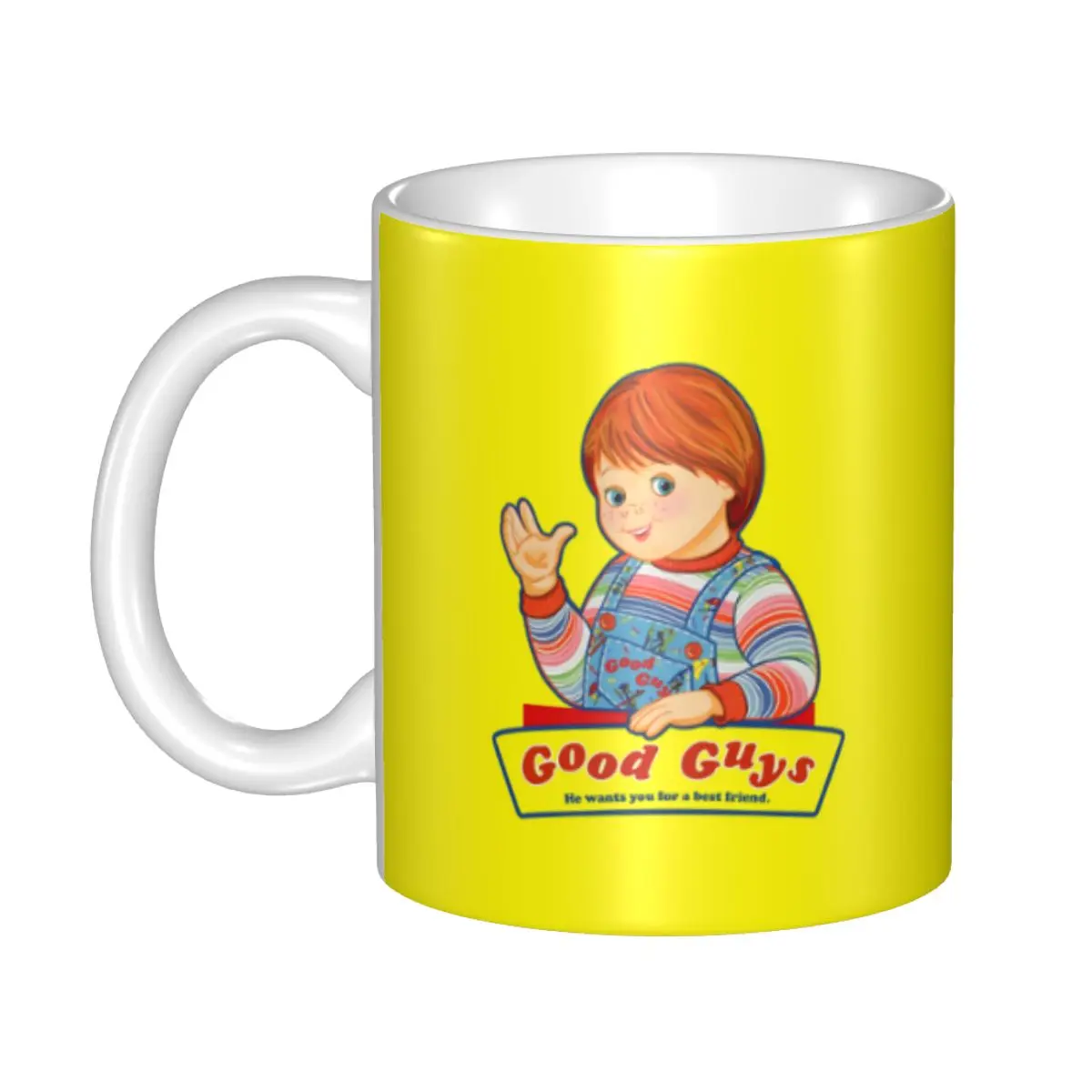 

Child's Play Chucky Mugs Personalized Good Guys Coffee Ceramic Mug Creative Present