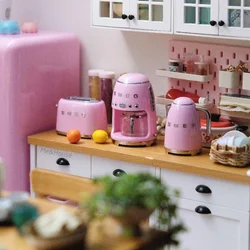 1/6 Doll House Model Furniture Accessories Kitchen Appliances Coffee Maker Bjd Ob11 Gsc Blyth Soldier Lol Room Decoration Props