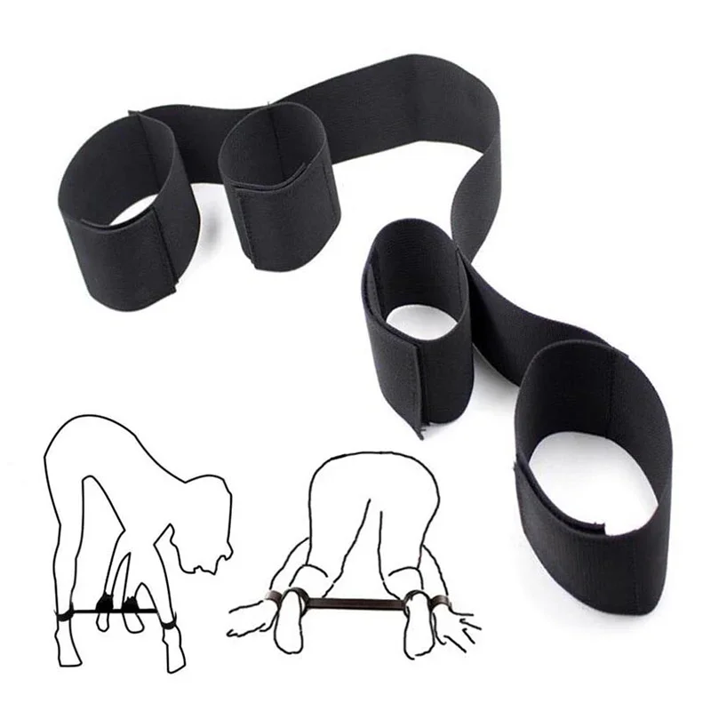 Letto per adulti giocattoli erotici Bdsm flirtare kit coppia manette appassionati grilli Bondage Tape pornografico gambe aperte forniture per il sesso