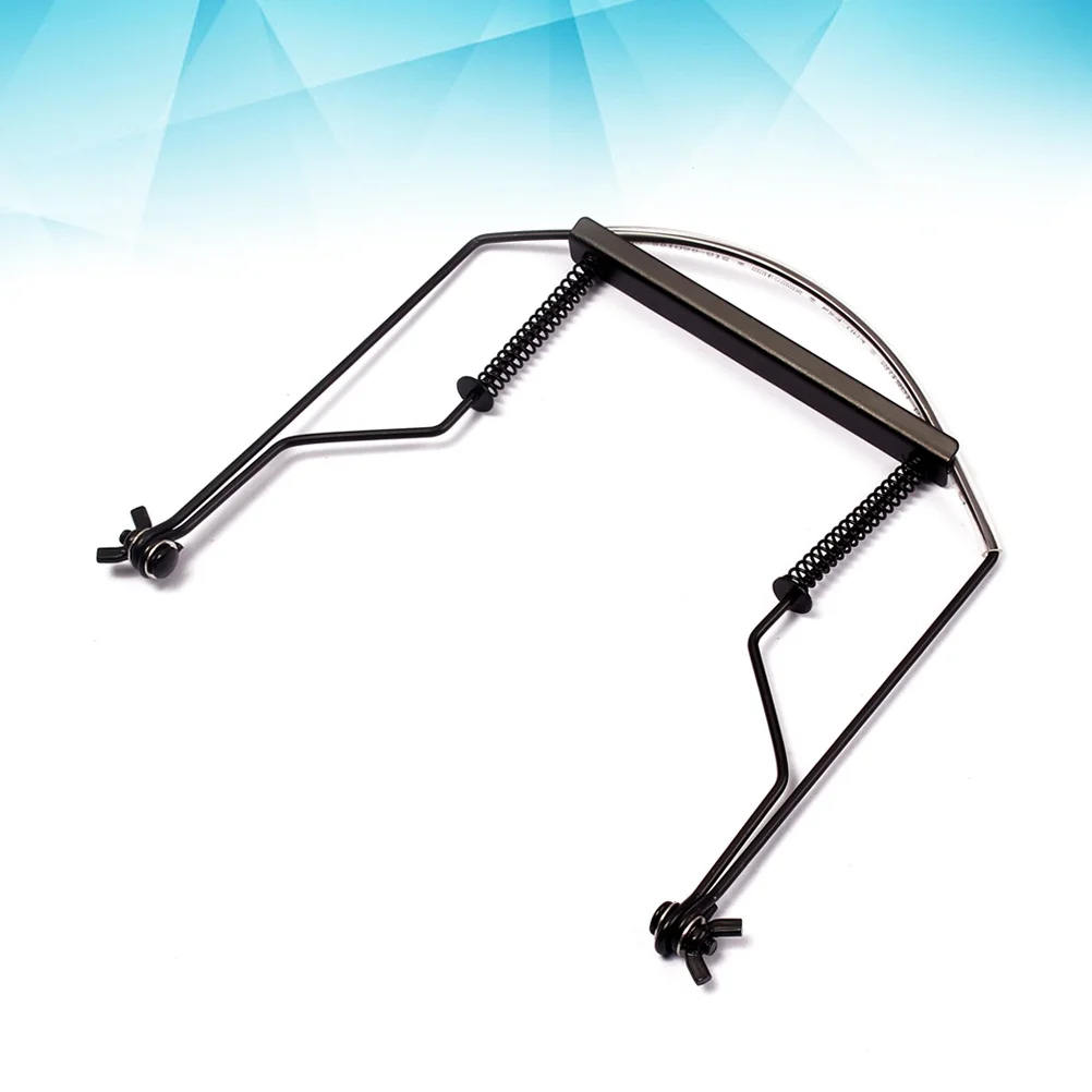 

10 Hole Harmonica Neck Holder High Quality Metal Frame Secure Fit Double for Stability Fits Most Brands Comfortable
