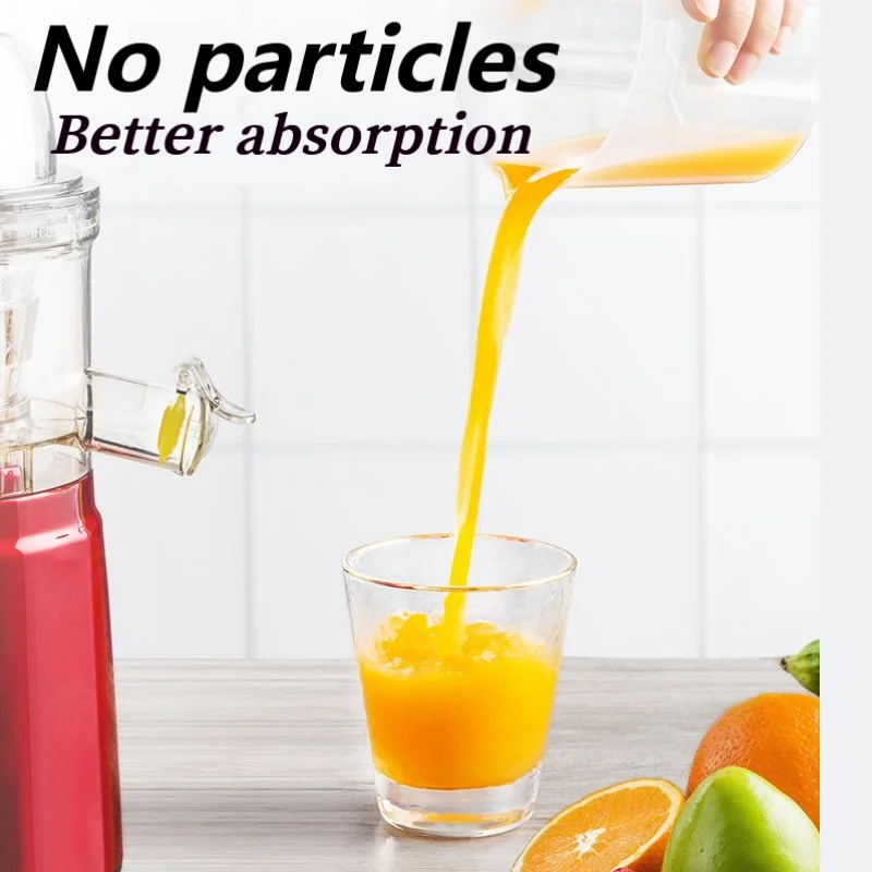 Y526-2 Bocca grande Pressa a freddo Spremiagrumi commerciali Spremiagrumi elettrico per uso domestico Estrattore di canna da zucchero Spremiagrumi lento multifunzionale