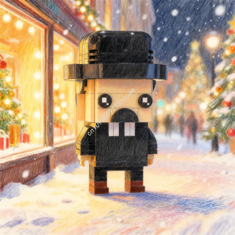 

316pcs MOC Thomson Thompson Classic Brickheadz Model Building Blocks Toy Christmas Gifts Architecture Creative Idea Education