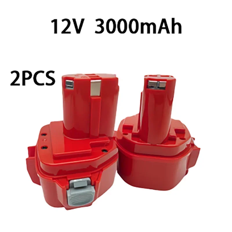 Makita 12V 3000mAh PA12 Ni-Mh Battery For Makita 1200 1220 1201 1222 1233SA/B1235 192681-5 Power Tool Batteries