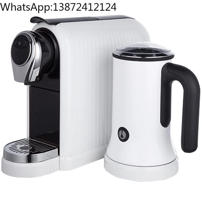 

Hotel Room Italy Style 19 bar Personal Coffee Maker Np Capsule Coffee Maker with Milk Frother