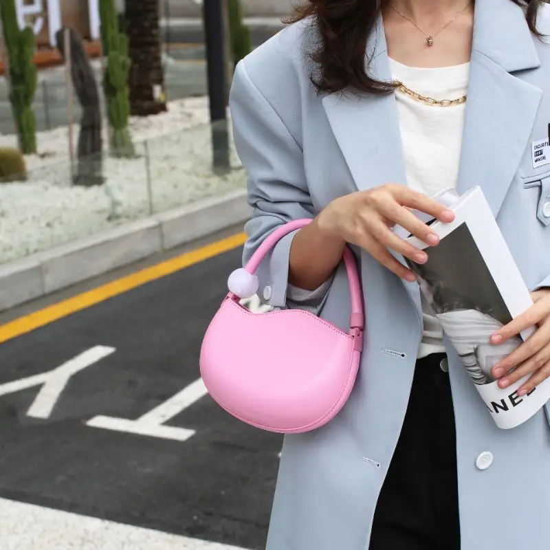 

JIAERDI милая милая сумка ярких цветов женская кожаная компактная сумка из бисера женская модная универсальная простая сумка через плечо