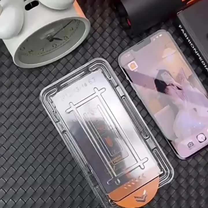 1 pacote protetor de tela de vidro temperado para ipad a16 2025 air 11 pro 13 10a geração 10.9 Polegada ferramenta de instalação automática filme hd
