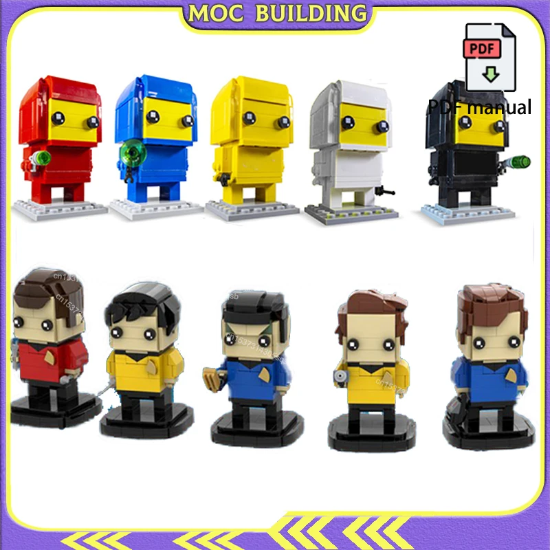 

Астронавт Космос Классический фильм MOC Креативные строительные блоки Детские игрушки Рождественский подарочный набор