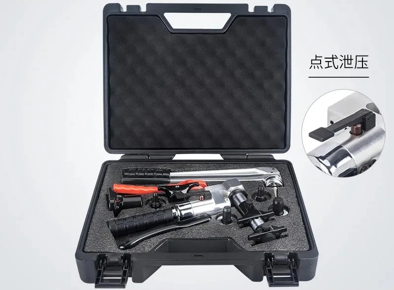PEX-1632B manual split sliding clamp underfloor heating pipe crimping clamp crimping tool