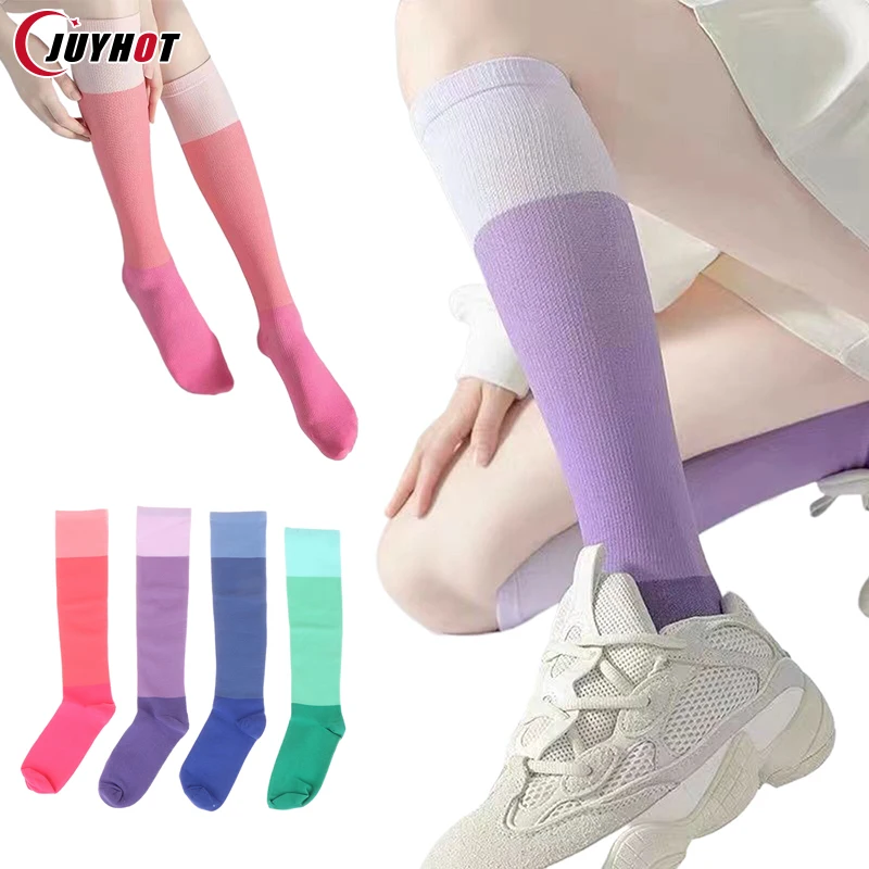 1Pair Varicose Veins Socks Compression Stockings Nurse Sports Cycling Socks Running Gift For Men Women Nature Hiking