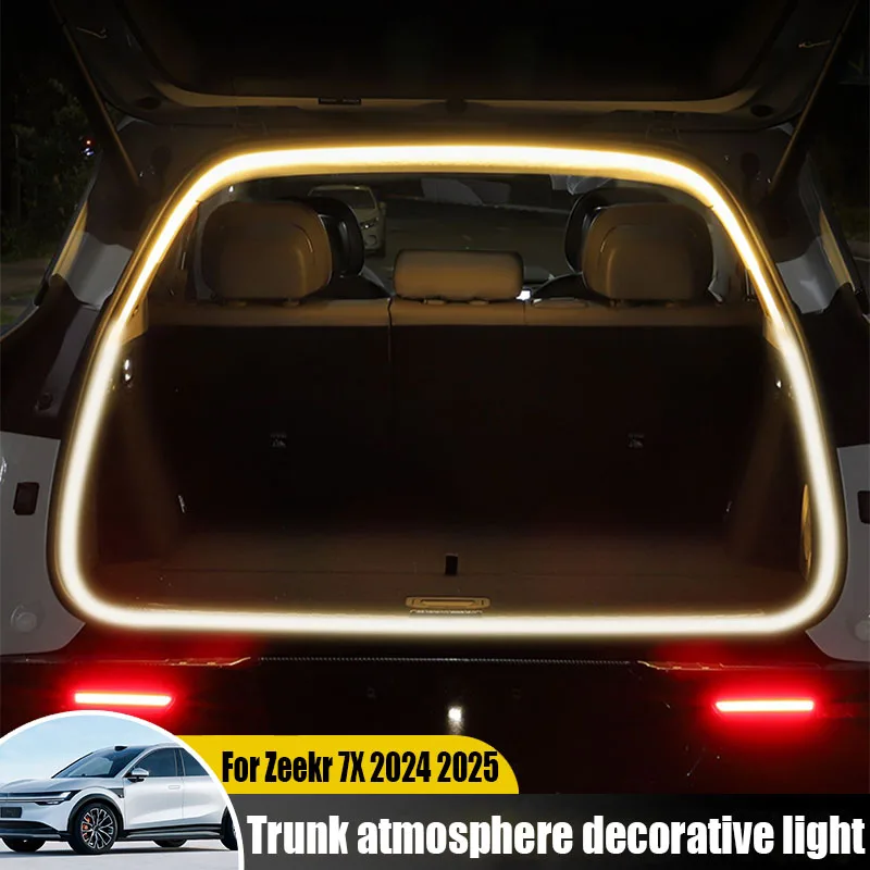 

Modifying trunk atmosphere lights decorative lights car interior lights decorative accessories For Zeekr 7X 2024 2025
