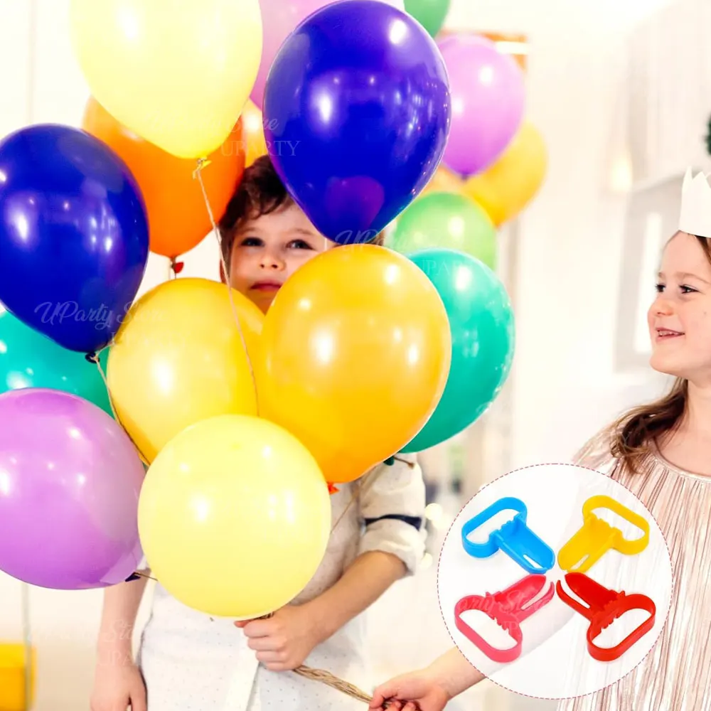 1/2 stücke Ballon Binden Werkzeug Kunststoff Ballons Knoten Werkzeuge für Geburtstag Hochzeit Baby Shower Party Dekorationen Ballons Zubehör – Detail 5