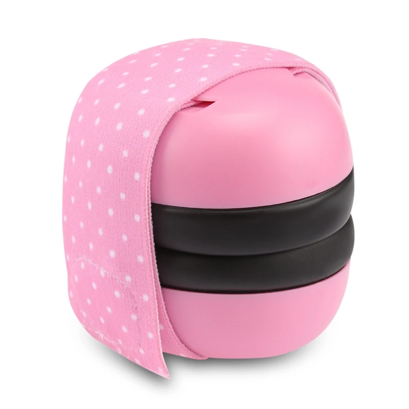 طفل مكافحة الضوضاء غطاء للأذنين مرنة ، حزام حماية الأذن ، سماعة السمع عازلة للصوت ، الأزرق و دبوس حامي ، 2 أزواج