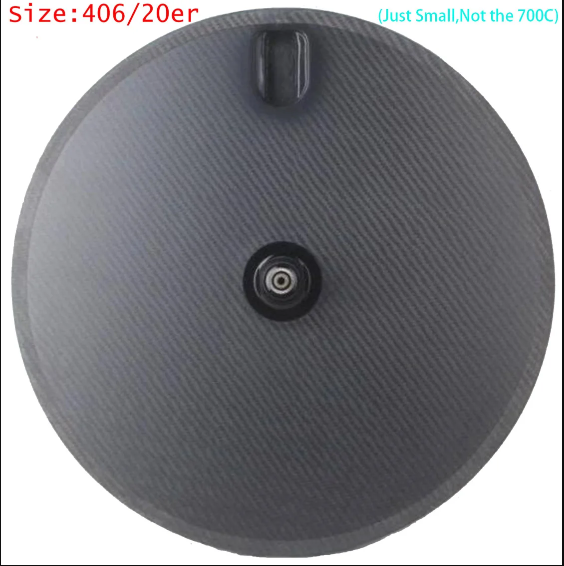 406 Carbon Disc Bike Wheel 25mm Wide PMI Air Material Clincher Tubeless Tire 20er Road/Track Bike One-Piece Model V/Disc Brake