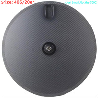 406 Carbon Disc Bike Wheel 25mm Wide PMI Air Material Clincher Tubeless Tire 20er Road/Track Bike One-Piece Model V/Disc Brake