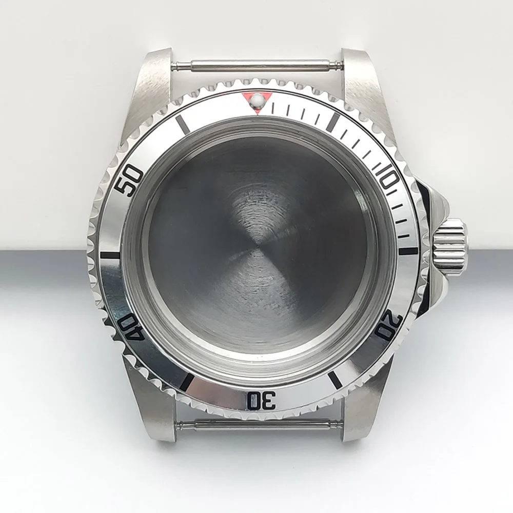 

19 Colors NH35 Watch Case 39mm Stainless Steel Case Ore Glass Bidirectional Rotating Bezel For 28.5mm Dial NH35/36 Watch Case