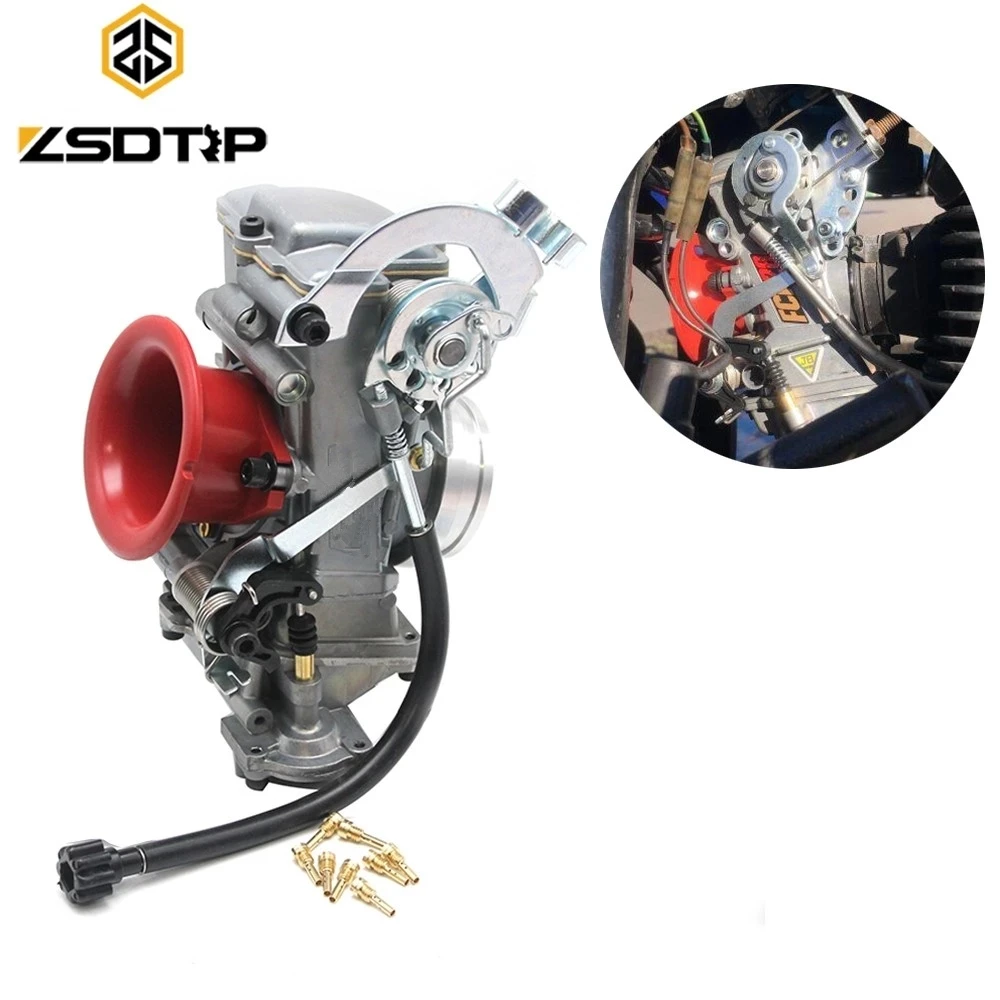 Motorcycle Fuel System ZS Racing Modified FCR 37mm 39mm 41mm Series Motorcycle Carburetor for Motorcycle