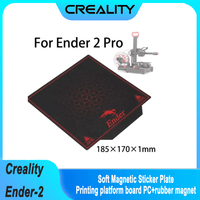 Official Creality Ender-2 Pro Soft Magnetic Sticker Plate 185x170x1mm Magnetic Build Surface 3D Printer Accessories