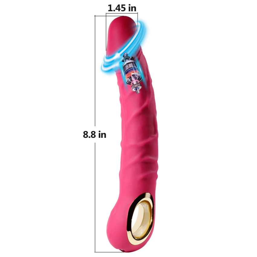 Vibrator Dildo G Spot Female Stimulator Big Penis Anal Plug Adult Realistic Man Penis Sex Toys for Women 10 Modes Masturbator