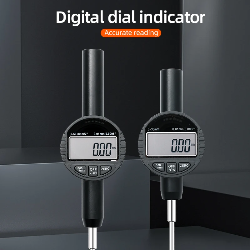 Digital Dial Indicator Micrometer High Precision 0.001 Electronic Calibration Table 0-50.8/100/150mm Dial Indicator Head