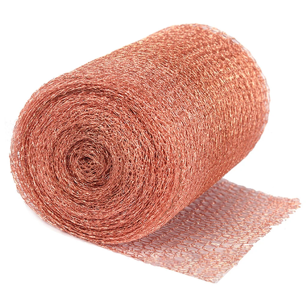 6/10 Meter Pure Copper Mesh Woven Filter Sanitary Food Grade For Distillation Moonshine Home Brew Beer 100mm Width