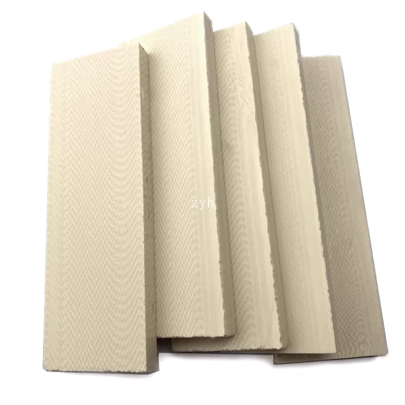 Ivory Substitute square bar sheet plate resin Imitation for Knife handle piano key engraved Buddha pendant hardware accessory