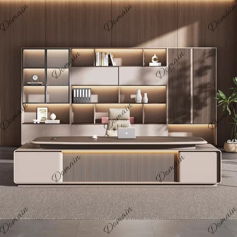 XX Multi Functional Baking Paint Computer Desk Modern Minimalism L Shaped Desk Bureaux De Travail Mesa Para Escritório Furniture