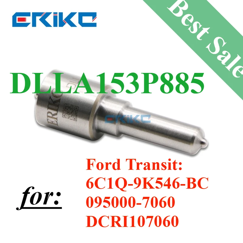 Conjunto de boquilla diésel para motor automotriz DLLA153P885, punta de bomba DLLA 153P885 para Ford Transit 095000-7060 OEM 6C1Q-9K546-BC DCRI107060