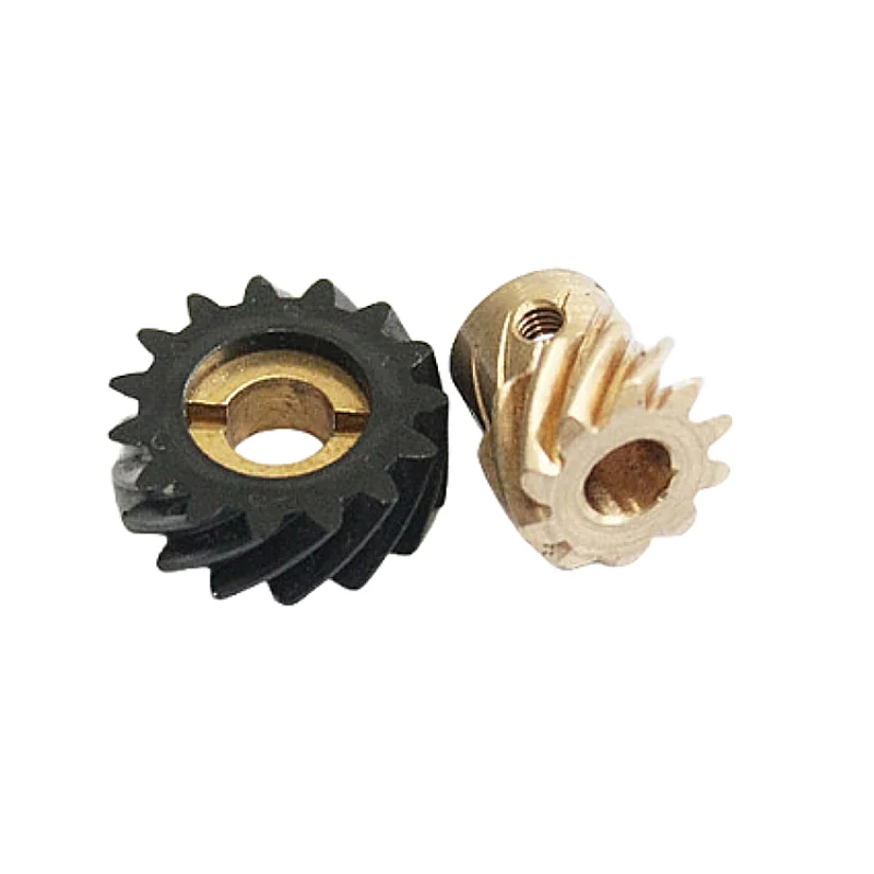

0.8M 1:1.5 10T 4mm/5mm 45 Degrees Staggered Gear 15T 6mm For Gear Set