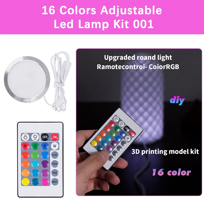 

Для Bambu Lab комплект светодиодных ламп, комплект регулируемых светильников, детали Rgb, оборудование, модель «сделай сам», белый/холодный/теплый свет без корпуса лампы 001