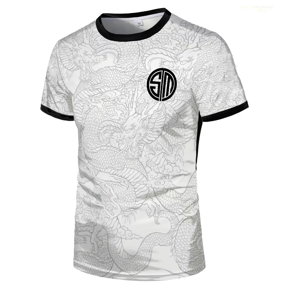 

Summer Men's Fashion Sportswear Outdoor Quick-drying Sweat-absorbing Sports T-shirt Large Size Classic Casual Hot-selling Top