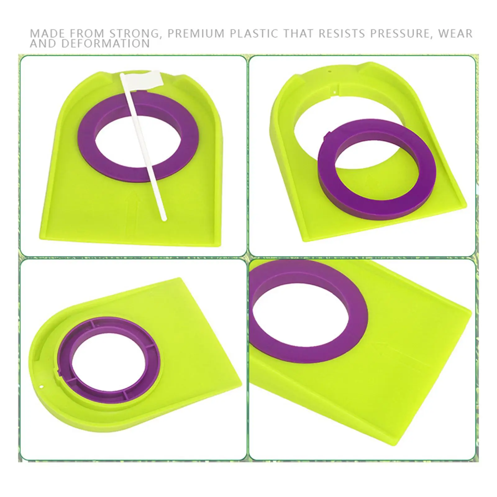 

Комплект для гольфа: чаша для паттинга и флажок из АБС-пластика премиум-класса – тренажер для отработки ударов дома, в офисе, на улице