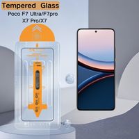2pcs for Poco F7 Ultra Tempered Glass Poco X7/X7 pro/F7 pro/F7 Ultra Poko F7 Ultra Poco X7 Pro Screen Protector HD Clear Film