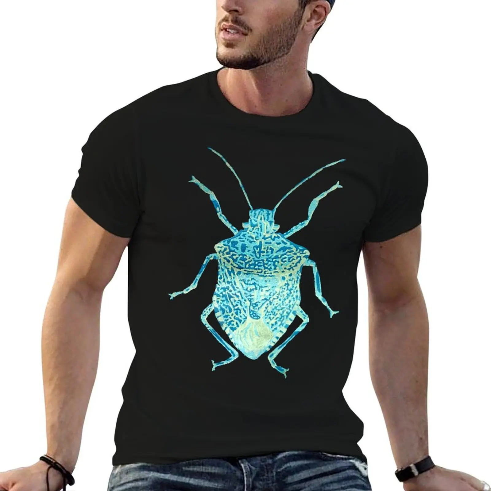 

Stink Bug 2 T-Shirt t shirts for man graphic vintage t shirt men 100% cotton luxury brand cotton tshirt 100% T-shirt