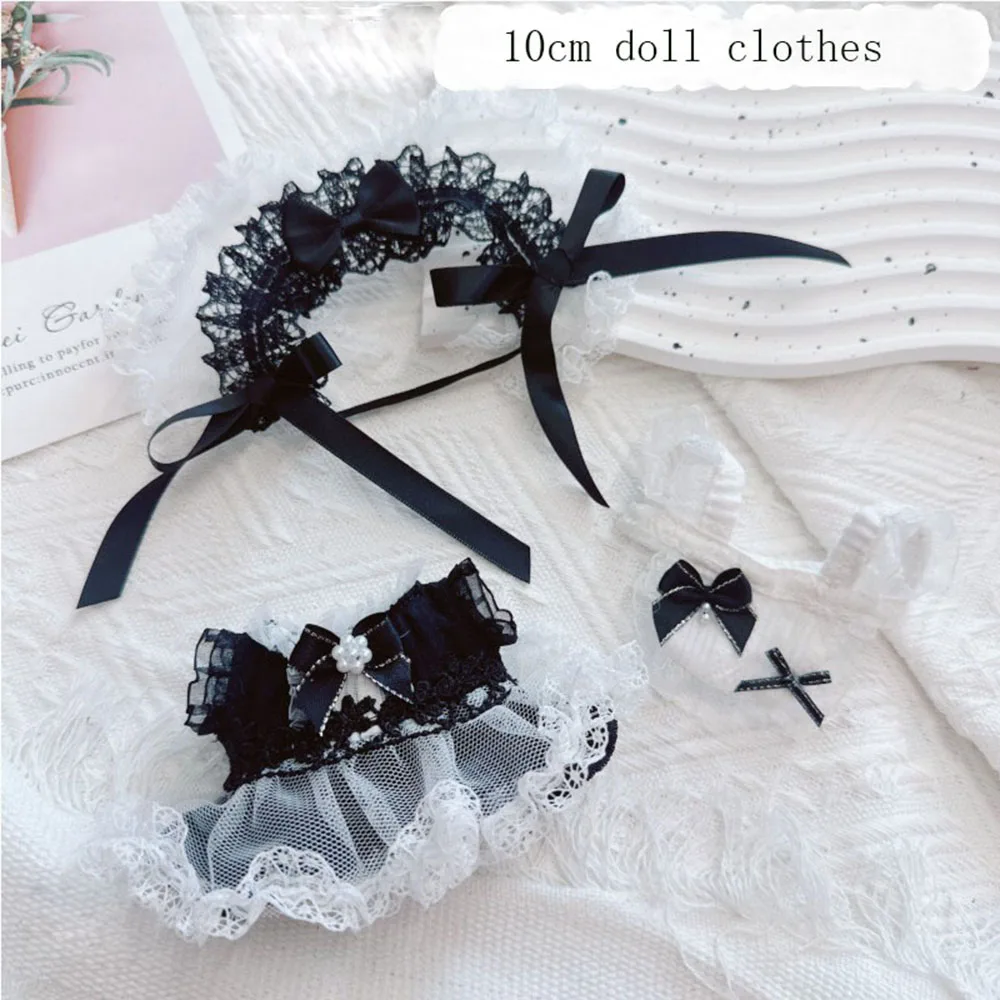 

17cm Cute Mini Plush Doll'S Clothes Outfit Accessories Labubu Dolls Suit Clothing DIY Kid Gift