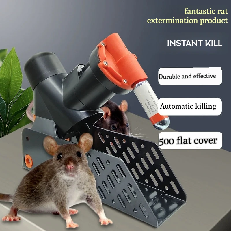 Smart Automatic Humane Non-Toxic Rat and Mouse Trap Kit Rat Mouse Multi-catch Trap Machine Without CO2 Cylinders