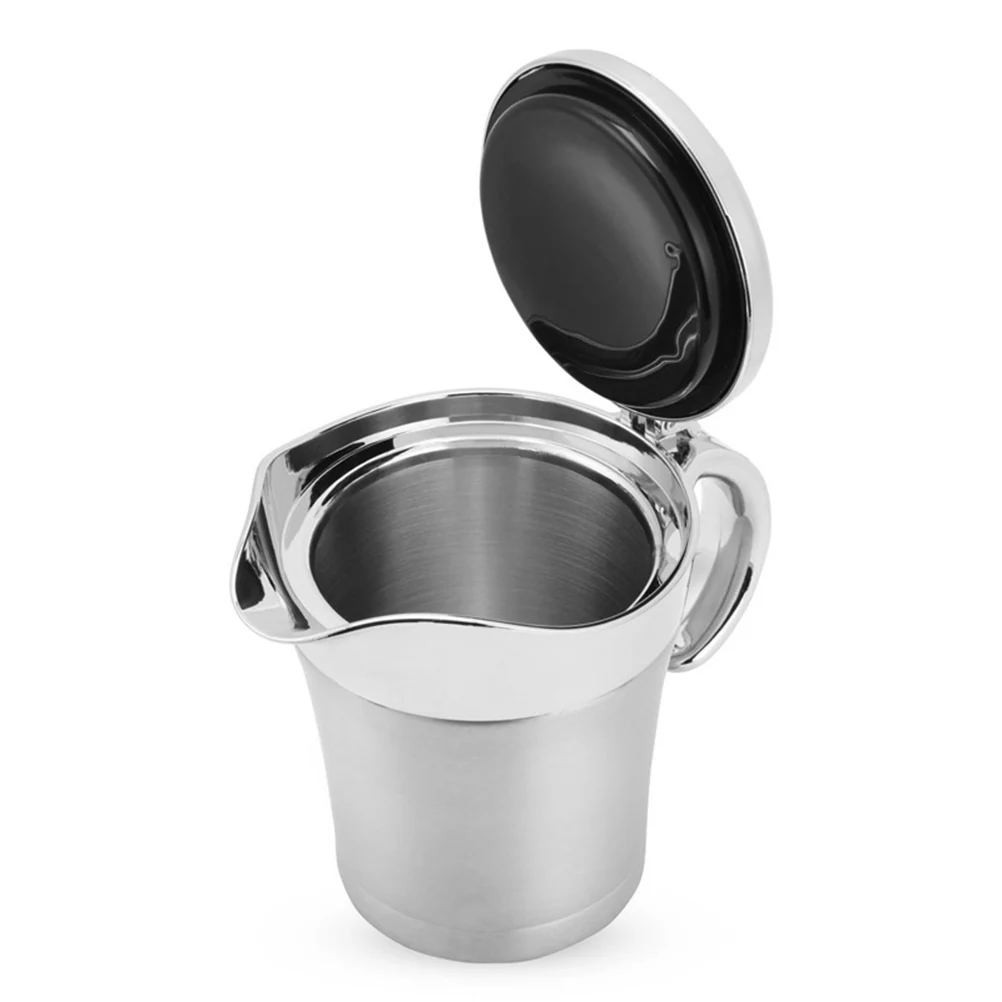 

Stainless Steel Sauce Pot Oil Bottle Vinegar Dispenser Container 304 Food Grade Anti Drip Dust Proof Kitchen Tool Oil Olive Soy