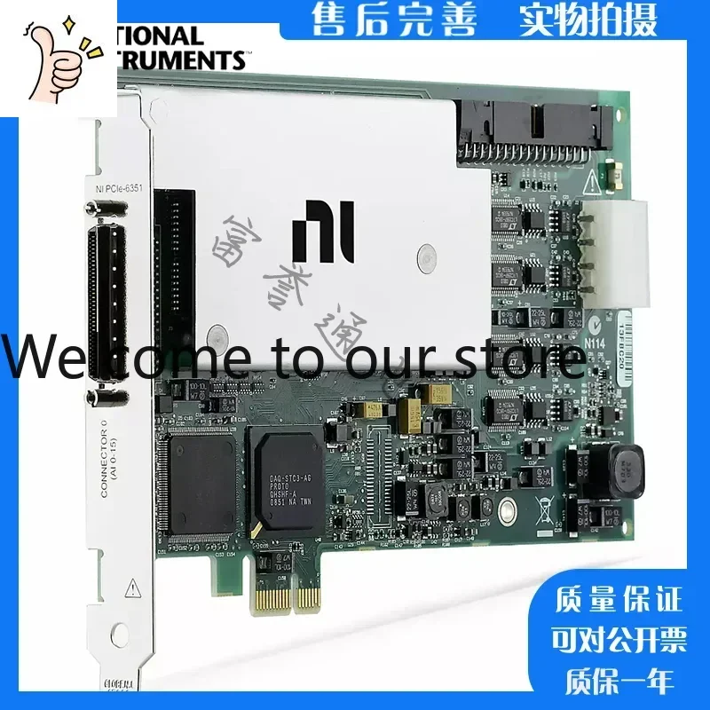 2026 Original, US NI PCIe-6351 Data Collection Card 781048-01 X Series, Can Be Invoiced