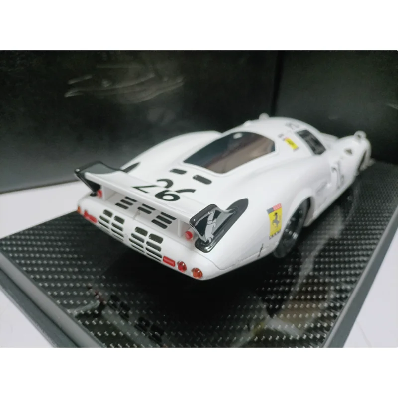 YY 1/18 365 P2 LM 1966 & P2 Daytone GP 1966 الراتنج سباق نموذج الكبار تذكارية كلاسيكية ثابت عرض تحصيل لعبة هدية