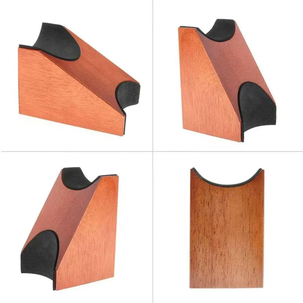 Support Pillow Guitar Wooden Neck Bracket Multi-function Professional Guitar Neck Rest Mahogany Material Vertical view 2