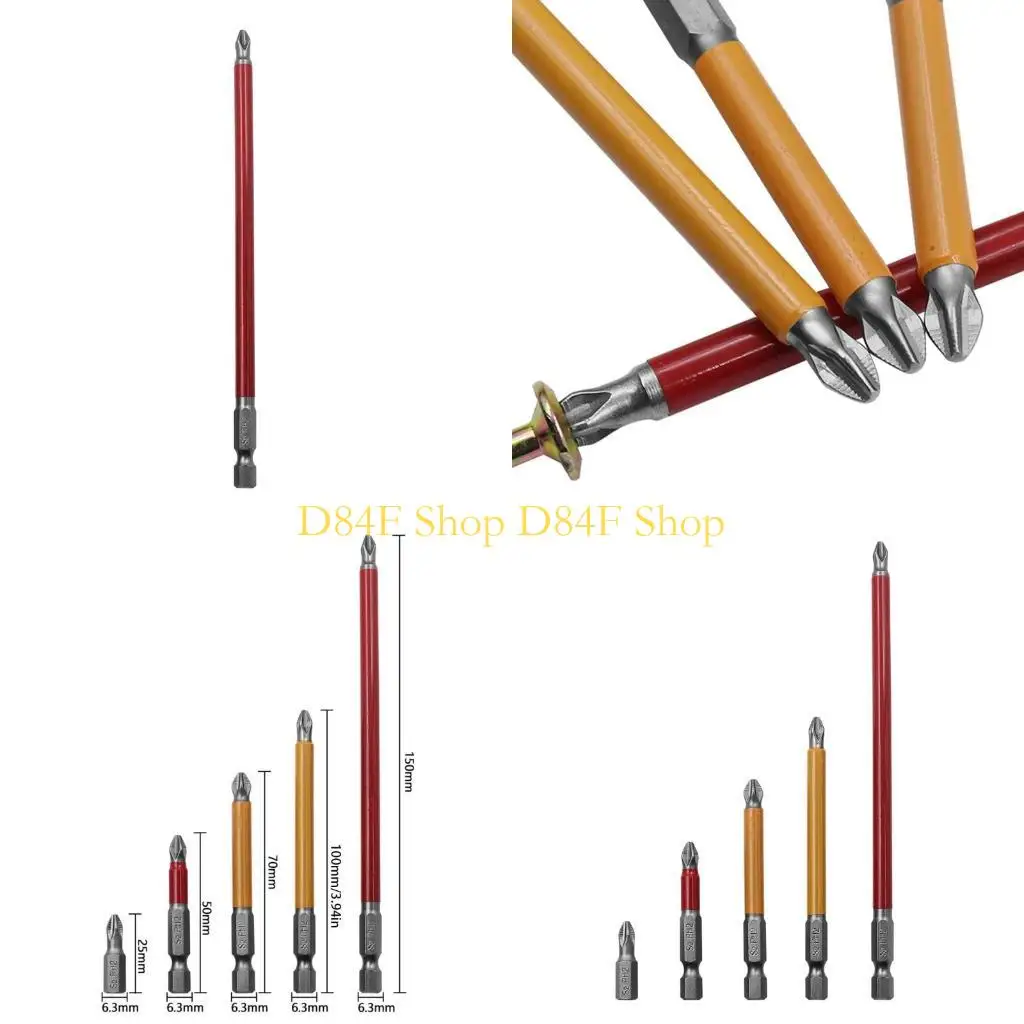 

D84F Сильный магнитный для шестнадцатеричной отвертки шестнадцатеричной ручки для механика