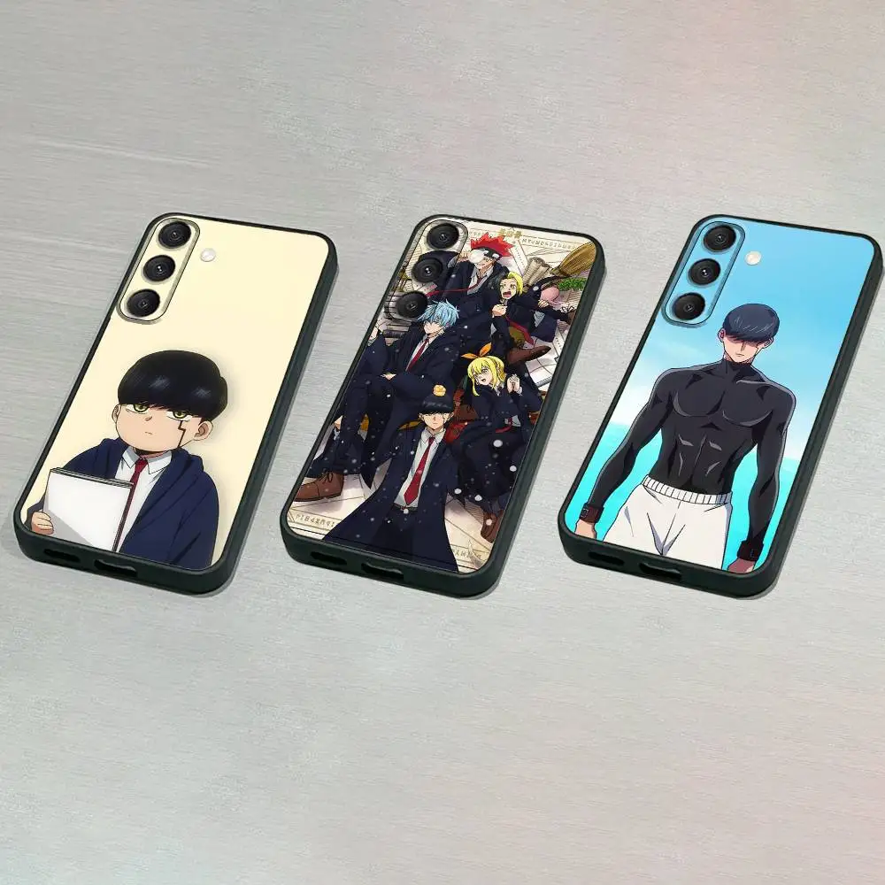 

Mashle Magic and Muscles Phone Case For Samsung S25,S24,S23,S22,S21,S20,S10,Ultra,Plus,Lite,FE,Soft Silicone Black Cover