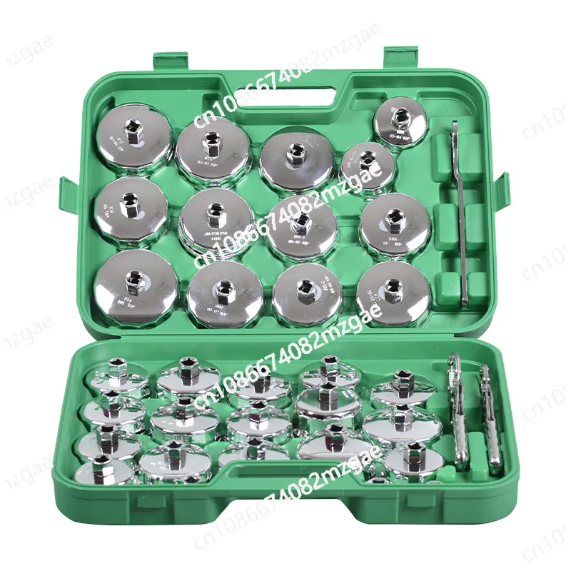 17 19 25 27 31 35 Pieces Cap Wrench Bowl Wrench Oil Grid Wrench Filter Element Filter Disassembly and Assembly
