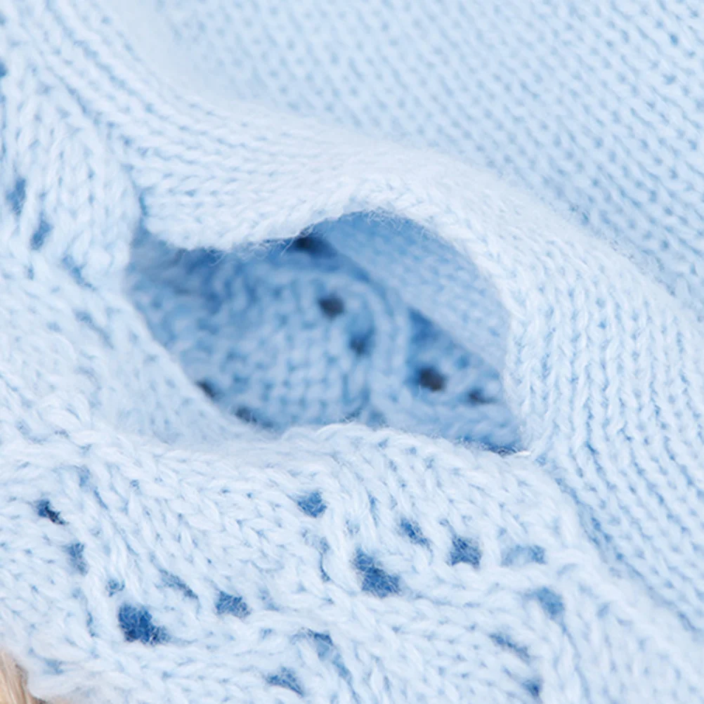 

1Pcs Sweater Blue Xxs Stylish Checked Blazer Design Comfortable Puppy Wool Dress for Small Dogs Sweater
