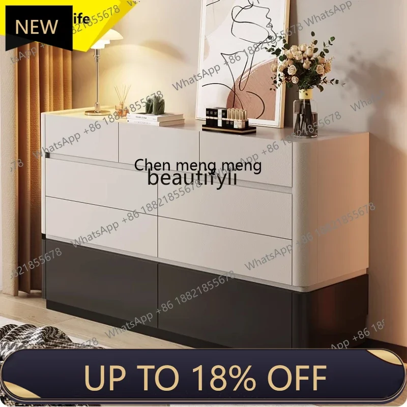 

P178 Bedroom Bedside Living Room Wall Locker Sofa Side Cabinet Porch Drawer Storage Cabinet